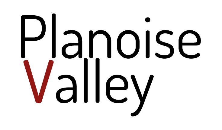 Planoise Valley logo noir couleur
